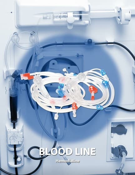 Hemodialysis Bloodline_ Tubing_ AV Fistula Needle